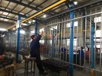 Powder Coated Pregalvanized Spear Top Security Garrison Fencing
