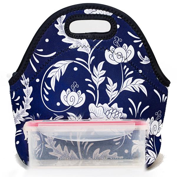 Personalized School Lunch Tote / Neoprene Lunch Tote / Lunch Bag / Lunch Box / Lunch Cooler / Insulated Lunch Tote