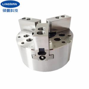 Buy cheap High Precision Hydraulic 3 Jaw Power Chuck Hollow 3H-08A5 product