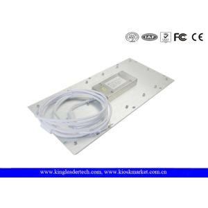 86 Flush Keys compact metal computer keyboard 12 Function Keys