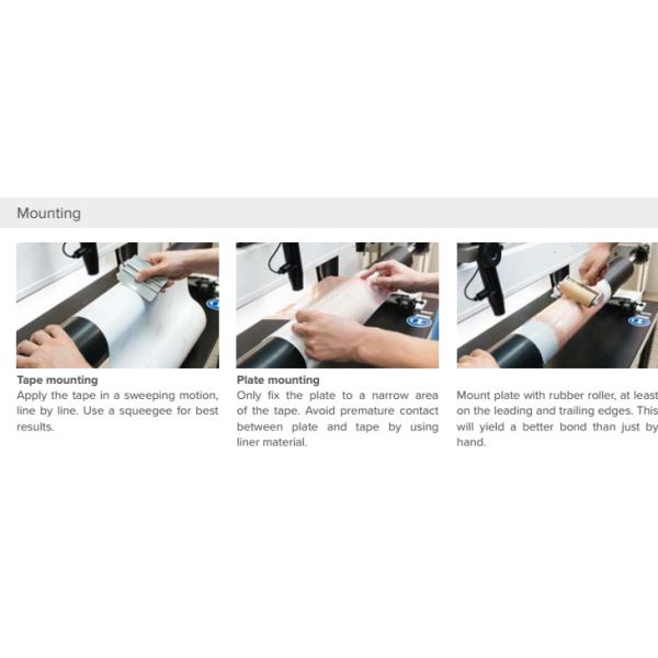 High Viscosity Plate Mounting Tape , Double Sided Exterior Mounting Tape Hot Melt glue