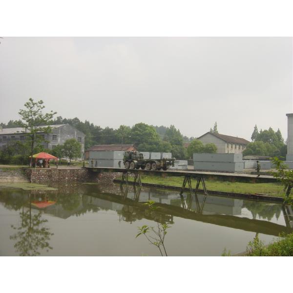 Wheeled Load 13t Fast Erection Modular Emergency Bridge Equipment