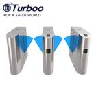Buy cheap SUS304 Flap Barrier Turnstile Electronic For Swimming Pool / Toilets product