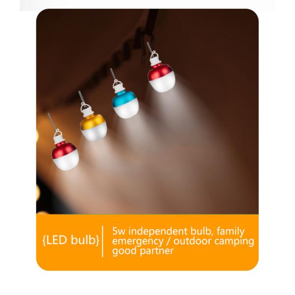 Solar Power System Bluetooth Under Sunlight Outdoor Activities Residential System Home Lighting