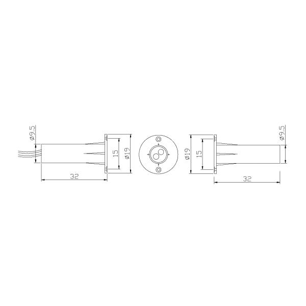 CE certifiedRecessed door switch sensor in ABS material ideal for window