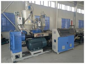 China PE Plastic Extrusion Line , PE Cool And Hot Water pipe Production Line on sale