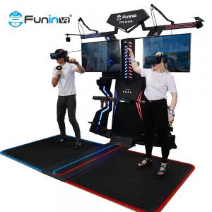 China VR FPS Arena Music Game standing Shooting  2 Players Virtual Reality arcade games for sale on sale