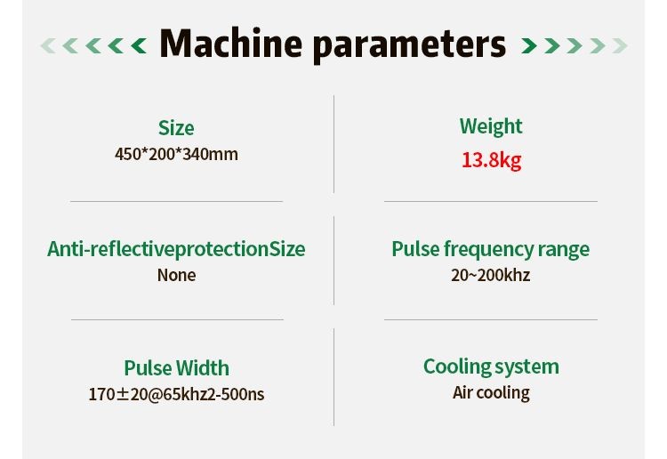 Pulse laser rust cleaning machine Backpack 100w coating and paint removal hand-held laser cleaning machine