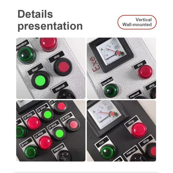 220/380V 10A Explosion-Proof Switch Explosion Proof Operation Column Control Box Distribution Board