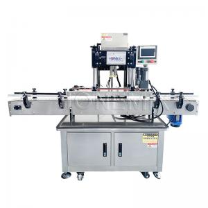 Buy cheap Four Wheels Automatic Capping Equipment Round Bottle Cap Sealing Machine product