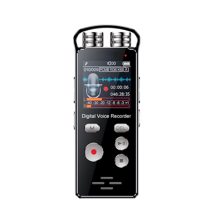 Digital Voice Recorder 32GB X-199 Continuous Recording Built-in Two Microphones Voice Recorder Audio Recording