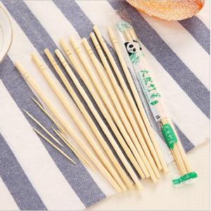 China Customized Logo Disposable Bamboo Chopsticks Biodegradable Chopstick Carbonized Bamboo Chopsticks on sale