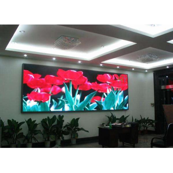 5mm Indoor Fixed LED Display High Resolution , 40000 dots / sqm LED Video Display