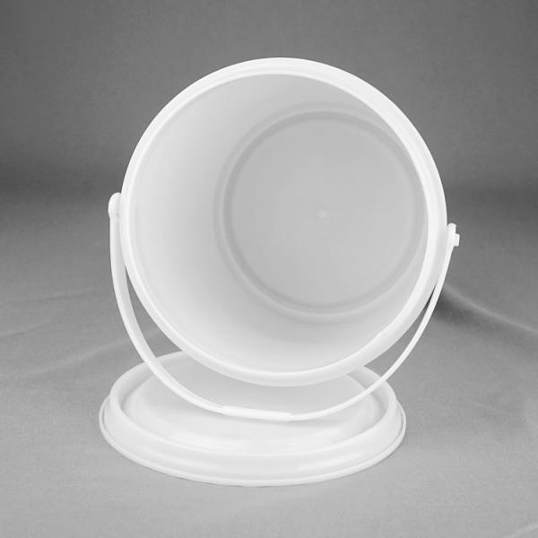 1-Gallon PP Plastic Paint Bucket in Custom Colors