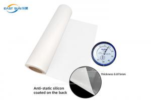 Buy cheap Single Side Matte A3 DTF PET Transfer Film Thickness 0.075mm product