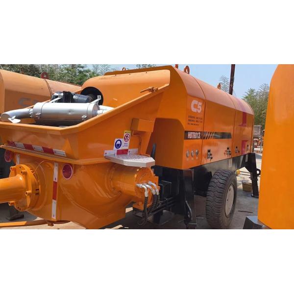 2nd hand Concrete Trailer Pumps Max Delivery Height 250M 65/40 M3/hr