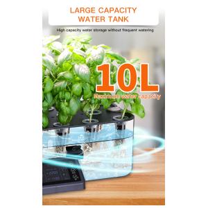 Medium Plastic Intelligent Hydroponic Planter , Touch Screen Indoor Hydroponic