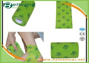 Buy cheap Flexible Stretch Bandage Wrap For Veterinary Pet / People With Dog Paw Printing product