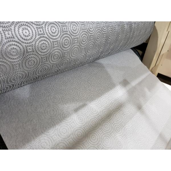 Twofold Decks Embossing White Napkin Tissue Paper Making Machine 4.5KW 1.5T