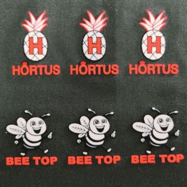 3D Printed Custom Flock Heat Transfers Soft Iron On Heat Transfer Stickers