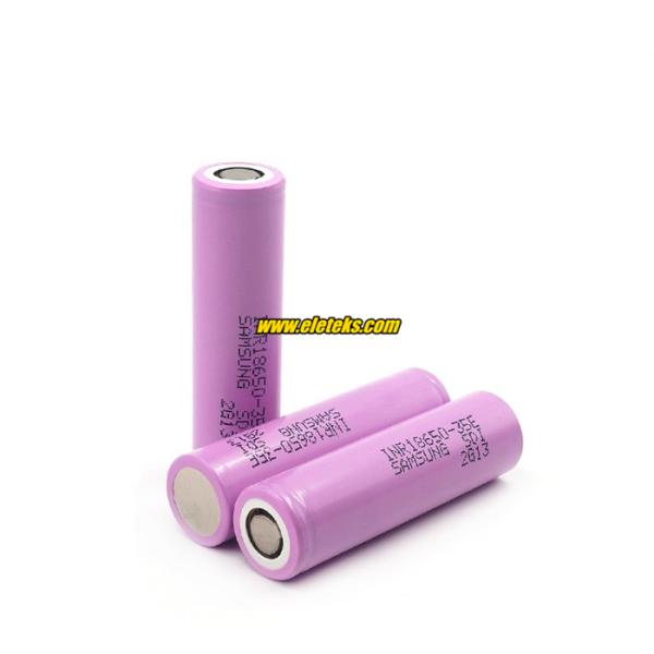 Samsung SDI INR18650-35E 3500mAh High Discharge FLAT Top 18650 Rechargeable Li-ion Battery Samsung 18650 35E