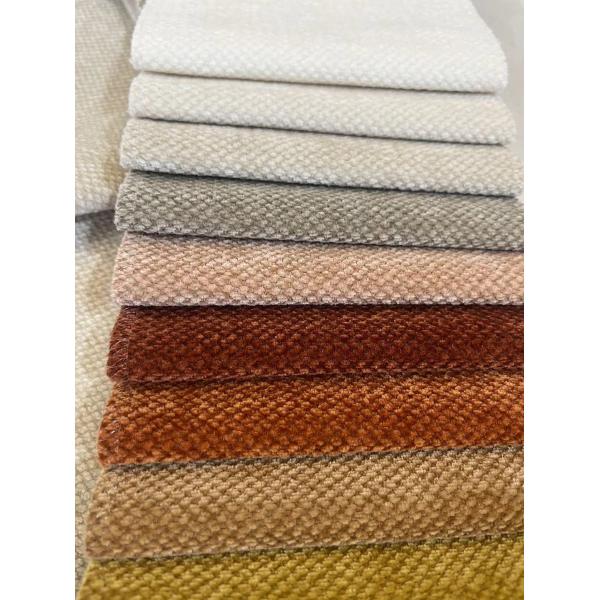 Weave Velvet Sofa Fabric Luxurious Look Cozy Colorful For Upholstery Sofa Fabric Factory