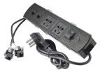 Multimedia Aluminum Alloy Panel Screen Desktop Electrical Outlet , All - In -
