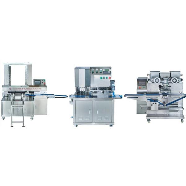 ISO 9000 Semi Automatic Cake Production Line For Egg Yolk Pie
