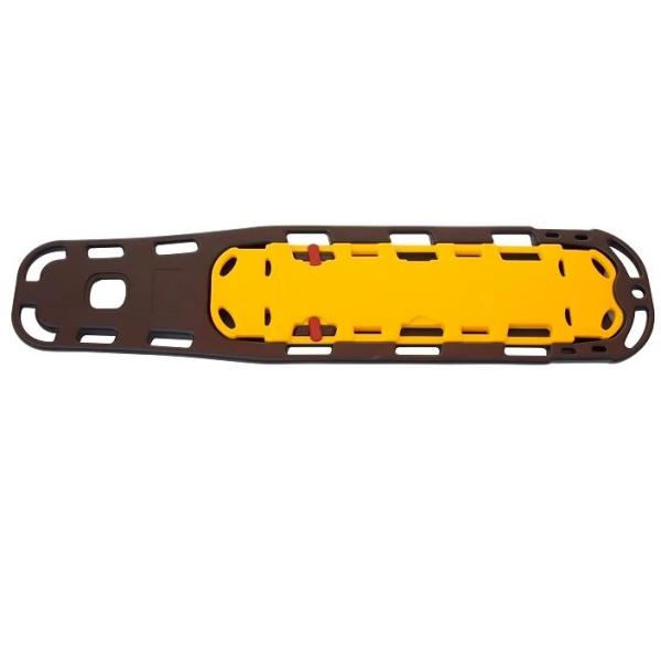 Yellow Orange PE Spine Board For Swimming Pools And Seacoast Rescue