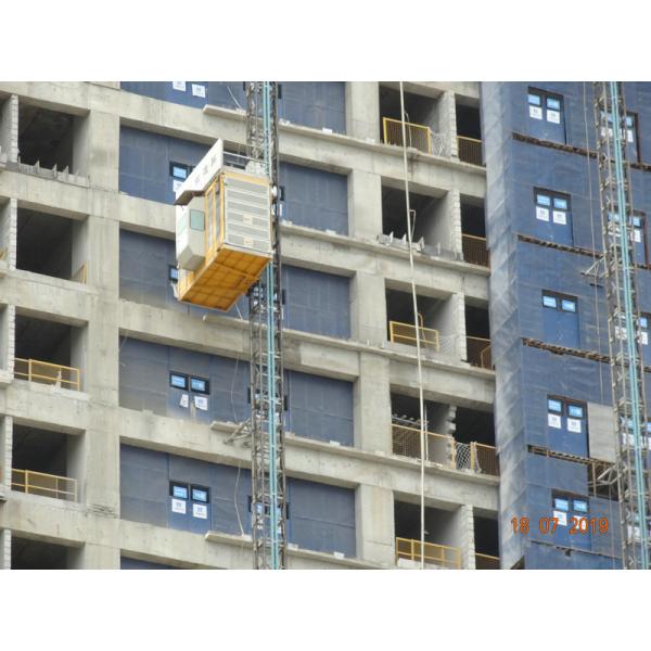 Variable Frequency Drive 450m Construction Hoist Elevator