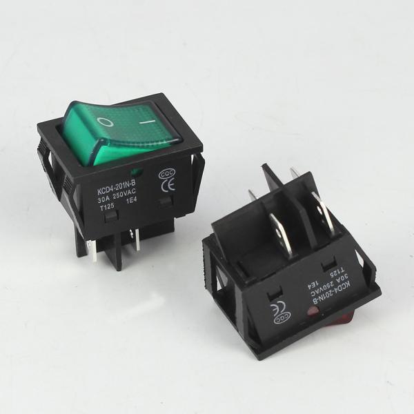 Illuminated Rocker Switch 12V & 230V Dpst on/off 31X26mm Red Blue Green Yellow