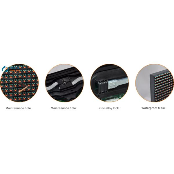 Epistar LED Chip P10 P8 P5 P6.67 Front Service Led Display Screens Outdoor Advertising