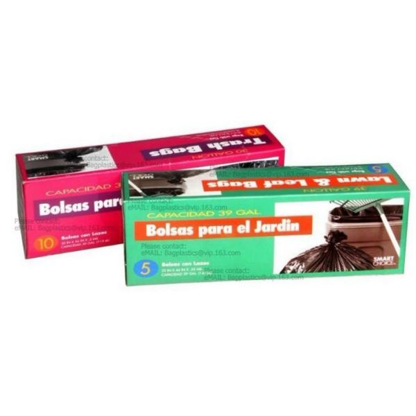 Gallon Trash Bags Small Drawstring Garbage Bags,Trash Bag for Kitchen Bath Bedroom Car Trash Can, Office Waste Bin Liner