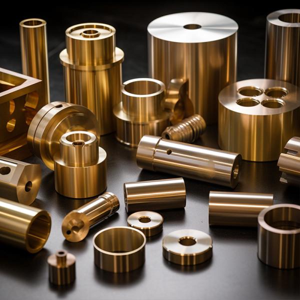 Quality Custom Brass CNC Machining Parts Turning Milling Broaching Processing for sale