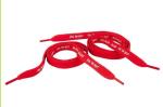 Personalized Shoe Laces , Red Boot Laces With BSCI Certificate