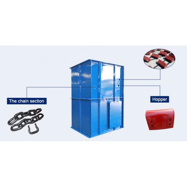 High Efficiency Ring Chain Bucket Elevator For Limestone And Cement Clinker