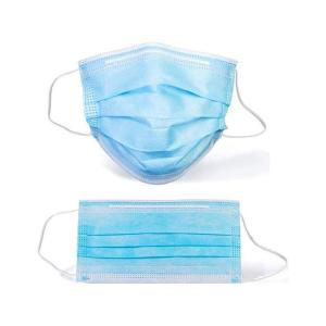 Buy cheap 3 Ply Disposable Face Masks With Elastic Ear Loops product