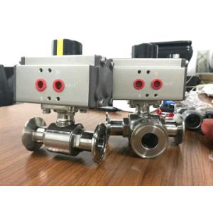 Buy cheap Pneumatic Rotary Actuator Qperated Ball Valve product