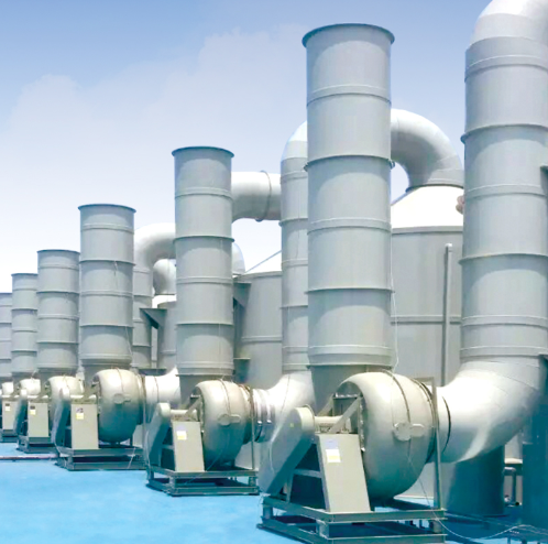 FRP Grp Exhaust Frp Centrifugal Industrial FRP Explosion Proof Ventilation Low Noisy