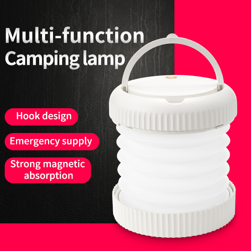 2022 New Portable Outdoor Multi-function Camping Tent Lights Rechargeable Waterproof Portable Emergency Lights