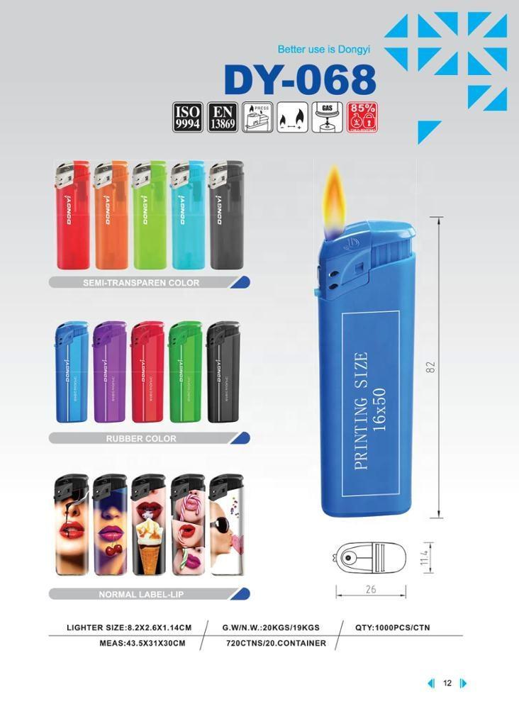 2022disposable/Refillable High Quality Colorful Good Price Cigar Lighter for Promotion Gift