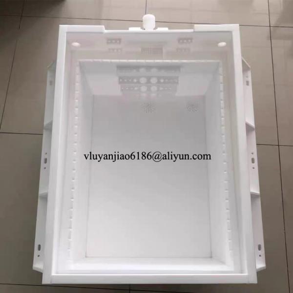 Cnc Machining PTFE Welding Tank Overflow Tank For Acid And Alkali Industry