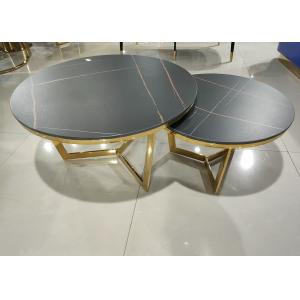 Buy cheap Solid Frame 80cm 45cm Gold Plated Coffee Table product
