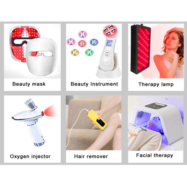 5050 SMD LED dual color (Red & Blue) for high-power LED beauty light panel therapy devices.