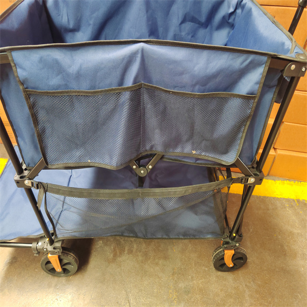 Double Decker Collapsible Handle Folding Trolley Cart Large Load Capacity