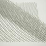 Breathable Hexagonal Polyester Air Mesh Fabric 55GSM Durable