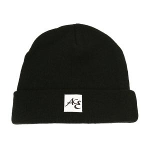 Buy cheap Custom Crochet black beanie knitted winter skull ski cap beanie slouch alpaca hat with patch logo product