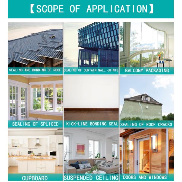 Curtain Wall Weatherproof Neutral Silicone Sealant