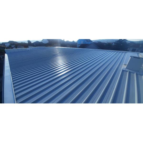 Color Steel Panel Standing Seam Roll Forming Machine PLC Control Full Automatic