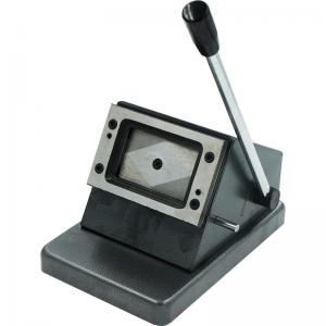 Buy cheap Manual PVC Die Card Cutter For Business ID Card Production Machine In Black product